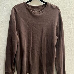 Sonoma Brown Long Sleeve Shirt